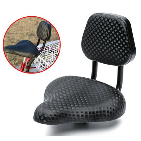 Free shipping. . Bicycle seat with backrest